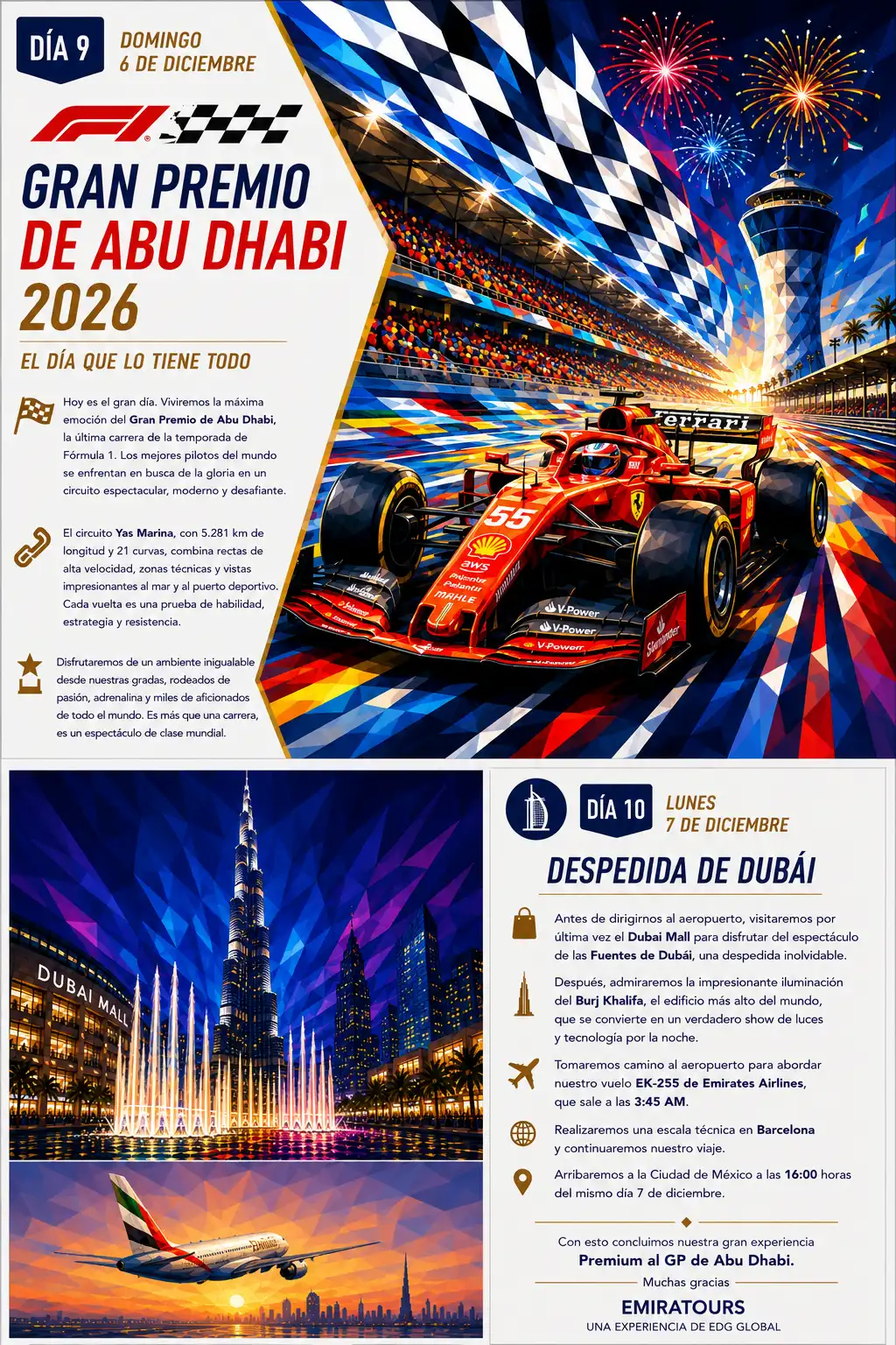 Itinerario GP de Abu Dhabi, página 5
