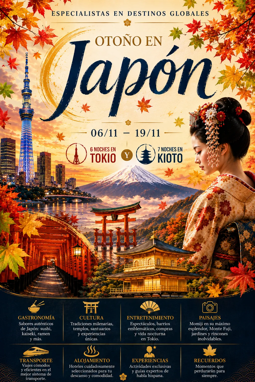 Japón noviembre 2026